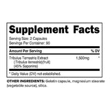 Primaforce Tribulus Terrestris 1500mg Extract - 180 Capsules, 90 Servings Herbal Supplement for Vitality