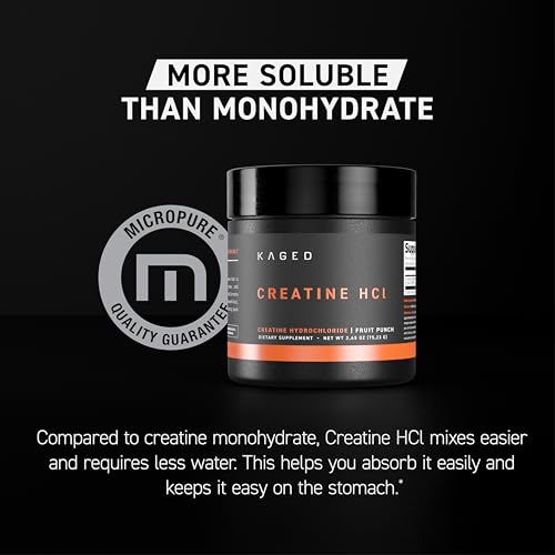 Kaged Muscle Creatine HCl - Fruit Punch - 75g
