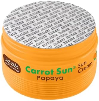 Carrot Sun Tanning Oil Cream - Papaya's Tropical Tan (350ml)