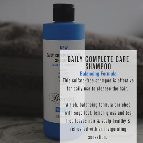 Baxter of California Daily Complete Care Shampoo - 16 Ounces, Frizz Control