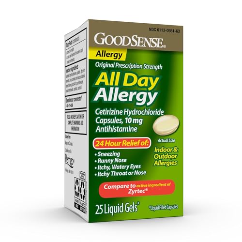 Good Sense All Day Allergy Relief - Cetirizine Hydrochloride Capsules