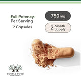 Natural Resveratrol 500mg - 120 Capsules from Polygonum Root for Anti-Aging