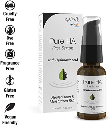 Hyalogic Pure HA Face Serum - Episilk Hyaluronic Acid Gel (1 oz)