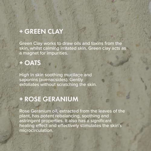 The Organic Pharmacy Flower Petal Deep Cleanser + Mask, 40g