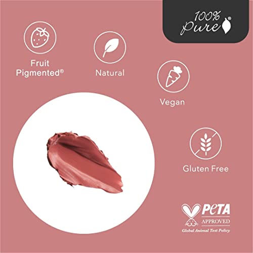 100% Pure Cocoa Butter Matte Lipstick - Sahara (Deep Neutral Nude)