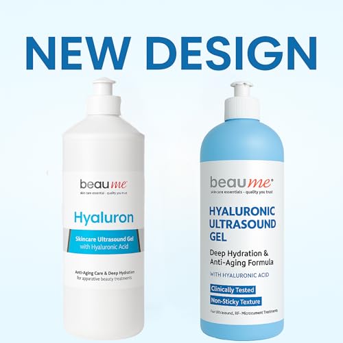 Hyaluron Ultrasound Gel 500ml - Fragrance-Free Medical & Aesthetic Imaging Gel
