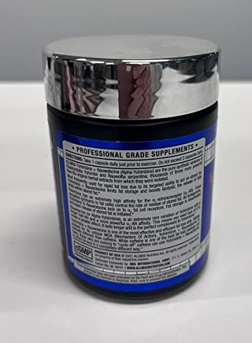 ALLMAX, Yohimbine + Rauwolscine, 60 Capsules