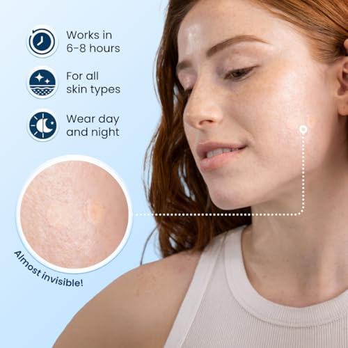 CLEAN SKIN CLUB 60 Invisible Vegan Pimple Patches - Non-Toxic & Absorbing