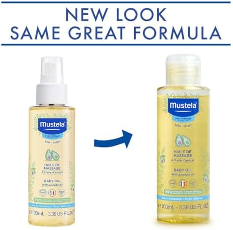 Mustela PN Massage Oil - 100ml - Soothing & Nourishing