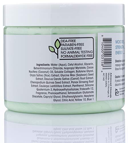 Advanced Clinicals Pure Collagen Hair Treatment Mask: Restore Shine & Strength