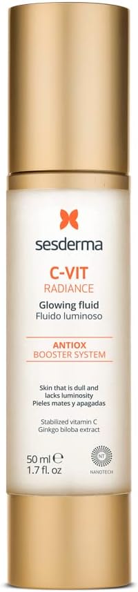 Sesderma C-VIT Radiance Glowing Fluid: Vitamin C Serum for Glowing Skin