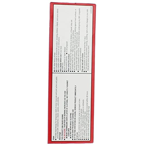 ThermaCare Lower Back & Hip HeatWraps - 8-Hour Relief, Size 2 Count
