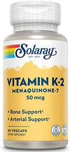 Solaray Vitamin K2 Mk 7 60 Vcapsules