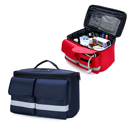 Portable Waterproof First Aid Kit – High-Capacity Oxford Cloth Bag with Shoulder Strap