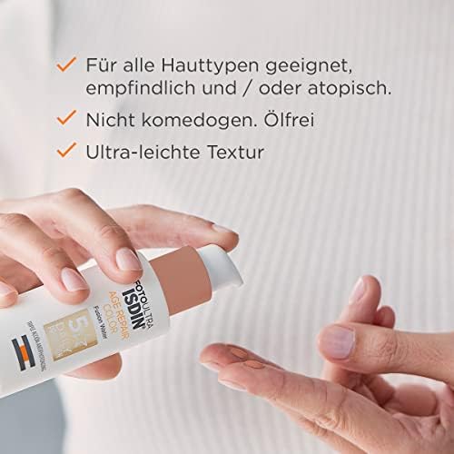 ISDIN Age Repair Fusion Water Color SPF 50 - 50ml Anti-Aging Sunscreen