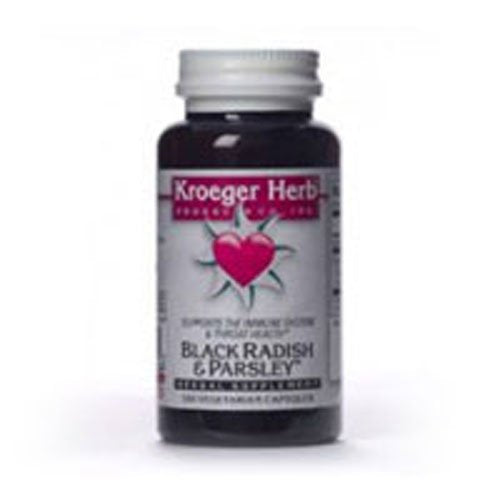 Kroeger Herb Black Radish & Parsley Capsules 100 Count