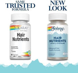 Solaray Hair Nutrient, 60 Vegetable Capsules