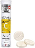 Vitamin C 1000mg Effervescent Tablets - Lemon Flavor for Immune Support (20 Count)