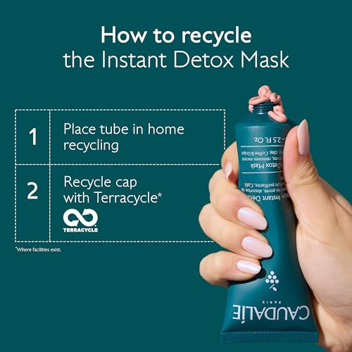 Caudalie Vinoclean Instant Detox Mask (75ml) - Purify & Revitalize Your Skin