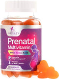 Folic Acid Gummies for Women - Extra Strength Prenatal Multivitamin with EPA & DHA (60 Gummies)