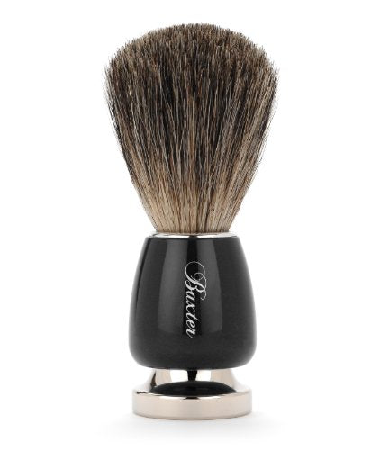 Baxter Of California Premium Badger Hair Shave Brush - Black