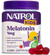 Natrol, Kids, Melatonin Gummies, Ages 4+, Raspberry, 1 mg, 90 Gummies