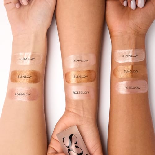 Saie Glowy Super Gel Illuminator - Roseglow: Multipurpose Luminizer