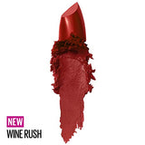 Maybelline Color Sensational Hydrating Lipstick - Creamy Finish in Wine Rush, 0.15 oz