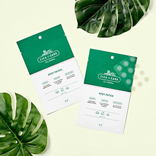 VT Cosmetics Cica Care Waterproof Translucent Spot Patches (72 Count)