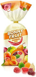 Roshen Bonny Fruit Mixed Citrus Jelly Candies 200g - Chewy Fruit Delight