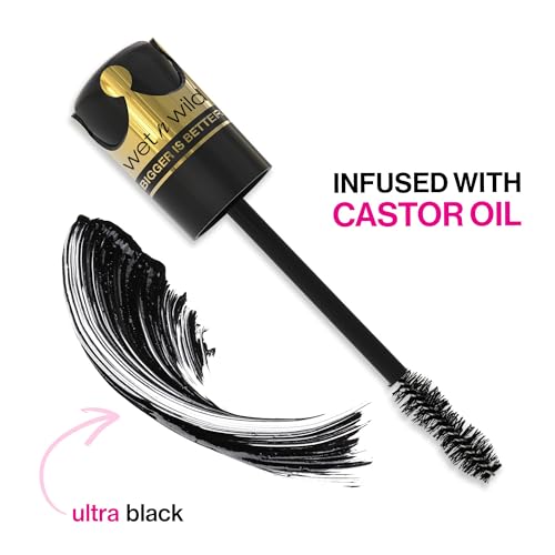 Wet n Wild Big Poppa Mascara - Volumizing, Lifting & Lengthening - Blackest Black