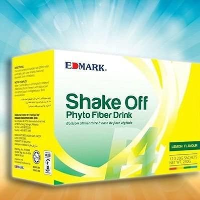 Edmark Shake Off Phyto Fiber (Lemon Flavor) – Refreshing Digestive Cleanse
