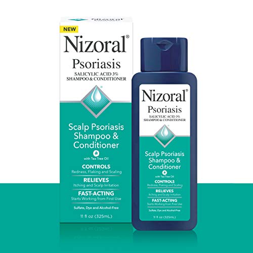 Nizoral Psoriasis Shampoo & Conditioner - Effective Scalp Psoriasis Treatment with Ketoconazole - 11 Ounce