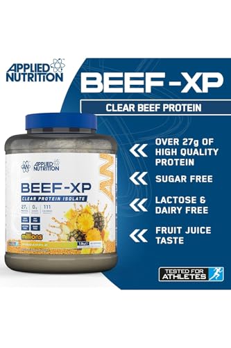 Beef XP Pineapple Beef Protein Isolate 1.8kg - High Protein Dairy-Free Keto Friendly