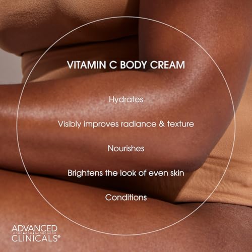 Advanced Clinicals Vitamin C Cream - Brightening & Anti-Aging Face Cream