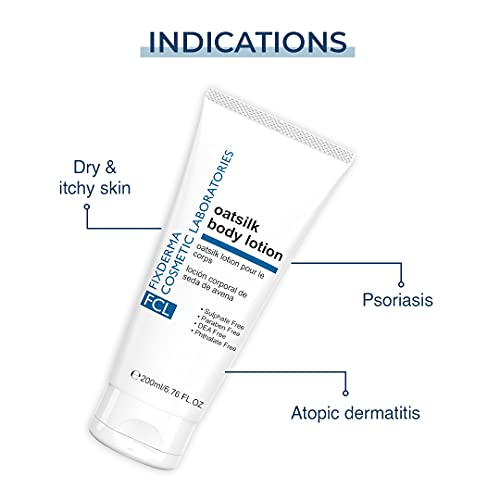 FCL Oatsilk Body Lotion - 200 ml | Deep Hydration for Dry & Rough Skin