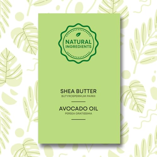 Cosmo Hair Care Soft & Shine Hydrating Avocado & Shea Butter Styling Gel 450g | Flake-Free Firm Hold Gel for Men & Women