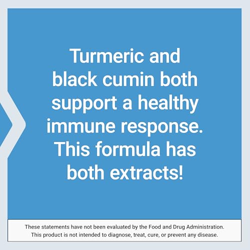 Life Extension Black Cumin Seed Oil & Curcumin Elite Turmeric Extract - 60 Softgels for Joint & Immune Support