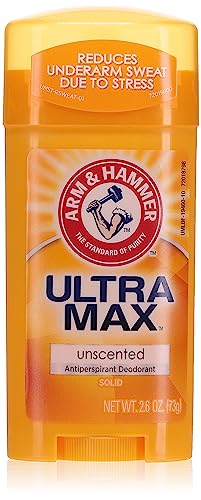 ARM & HAMMER Ultramax Invisible Solid Unscented Antiperspirant & Deodorant - 2.6 oz