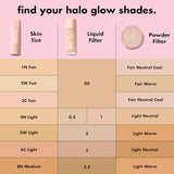 e.l.f. Halo Glow Skin Tint SPF 50 - 1 Fair Neutral - Natural Glow