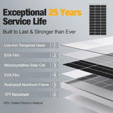 SOLPERK Solar Panel 2PCS 100 Watt 12 Volt, 200W Solar Panel Kit with High Efficiency Monocrystalline PV Module Power Charger Solar Panel for Boat Car RV Motorcycle Marine Automotive