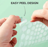 Sillyaura Acne Patches for Face - Invisible Ultra Thin Spot Cover Stickers, Strong Waterproof and Adhesive Overnight (36 Count / 2 Sizes)