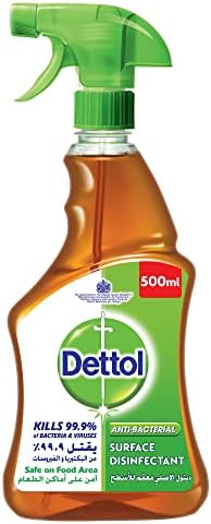 Dettol Original Disinfectant Spray (500ml) - Powerful Germ Killer