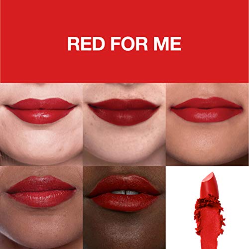 Maybelline Color Sensational Made for All Lipstick - Red For Me, Hydrating Formula, 1 Count