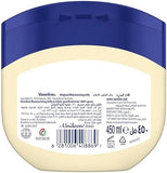 Vaseline Original Petroleum Jelly - 450ml Jar for Dry, Damaged Skin