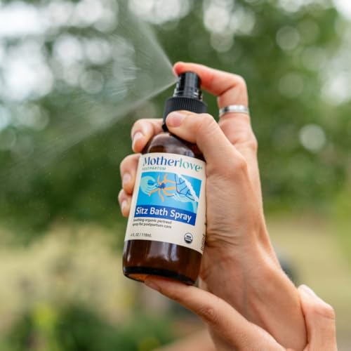 Motherlove Organic Sitz Bath Spray for Postpartum Care (2 oz)
