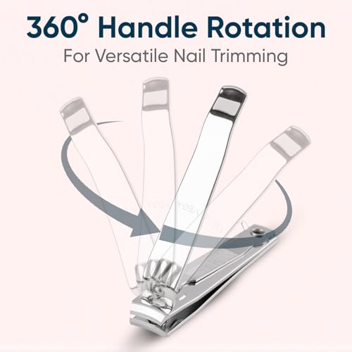 Vega Professional Large Nail Clipper - Precision Cutting for Strong Nails, 1 Piece