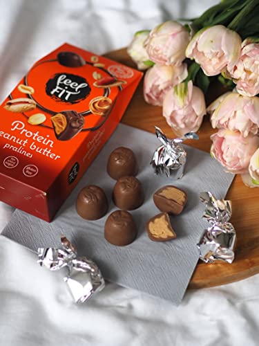 Feel Fit High Protein Peanut Butter Pralines (66g)
