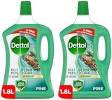 Dettol Power Floor Cleaner (Pine) - 2 x 1.8L Bottles