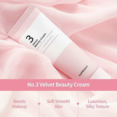 Numbuzin No.3 Velvet Beauty Cream – Luxurious Moisturizing Formula for Soft, Smooth Skin